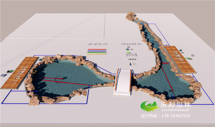 大型景观鱼池过滤系统设计图1